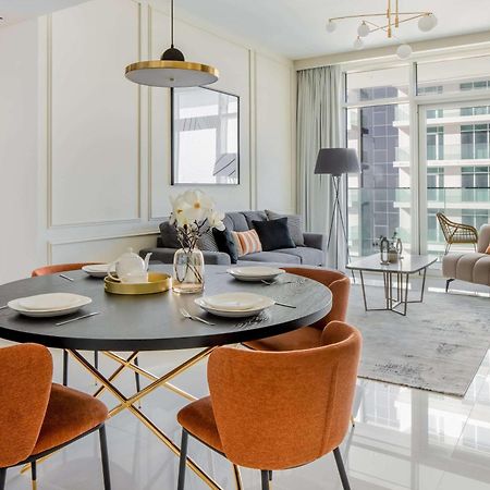 Silkhaus Palm View 1Bdr With Private Beach In Emaar Beachfront Dubai Bagian luar foto
